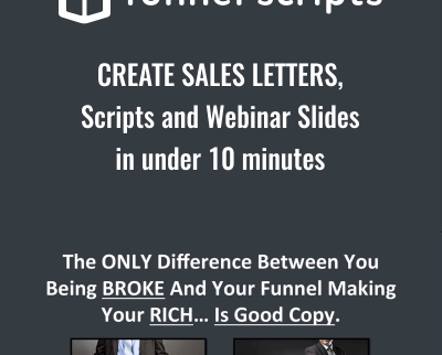 Create Sales letters, Scripts and Webinar Slides in under 10 minutes - Funnel scripts
